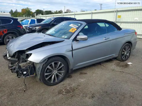 1C3BCBGG4EN135172 Chrysler 200 2014 — повреждение Передняя часть, фото до ремонта