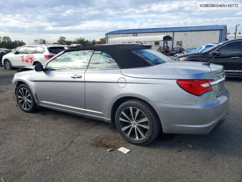 1C3BCBGG4EN135172 — 2014 Chrysler 200, фото 2 с аукциона Copart, Передняя часть