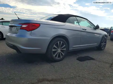 1C3BCBGG4EN135172 — 2014 Chrysler 200, фото 3 с аукциона Copart, Передняя часть