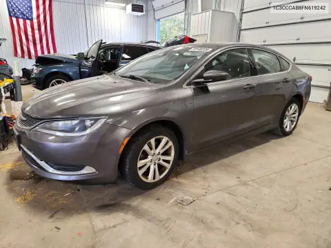1C3CCCAB8FN619242 — 2015 Chrysler 200, Боковая часть, фото до ремонта