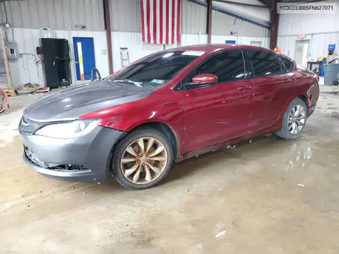 1C3CCCBB5FN627071 — 2015 Chrysler 200, Естественный износ, фото до ремонта