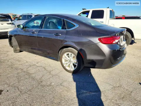 1C3CCCABXGN144856 — 2016 Chrysler 200, фото 2 с аукциона Copart, Передняя часть