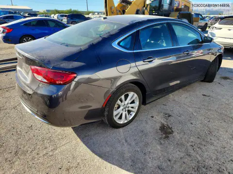 1C3CCCABXGN144856 — 2016 Chrysler 200, фото 3 с аукциона Copart, Передняя часть