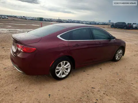 1C3CCCAB2GN145645 — 2016 Chrysler 200, фото 3 с аукциона Copart, Подтопление
