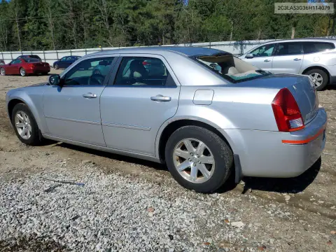 2C3LA53G36H114079 — 2006 Chrysler 300, фото 2 с аукциона Copart, Крыша