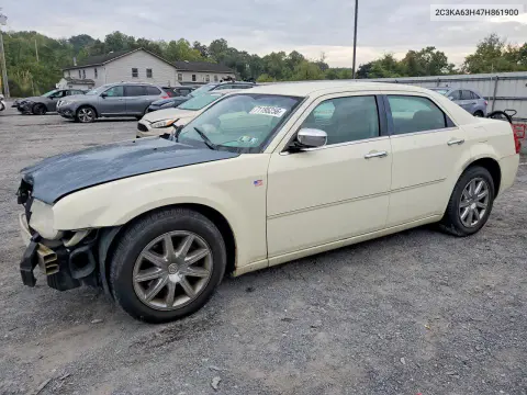2C3KA63H47H861900 — 2007 Chrysler 300, Передняя часть, фото до ремонта