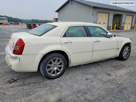 2007 Chrysler 300 VIN 2C3KA63H47H861900 фото 3
