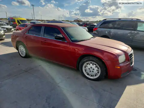 2C3KA43R07H773679 — 2007 Chrysler 300, фото 4 с аукциона Copart, Передняя часть