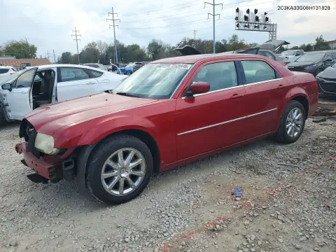 2C3KA33G08H131828 — 2008 Chrysler 300, Передняя часть, фото до ремонта