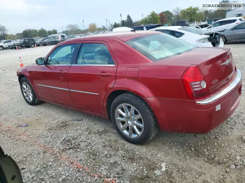 2C3KA33G08H131828 — 2008 Chrysler 300, фото 2 с аукциона Copart, Передняя часть