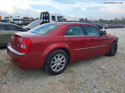 2C3KA33G08H131828 — 2008 Chrysler 300, фото 3 с аукциона Copart, Передняя часть