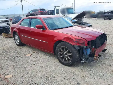 2C3KA33G08H131828 — 2008 Chrysler 300, фото 4 с аукциона Copart, Передняя часть