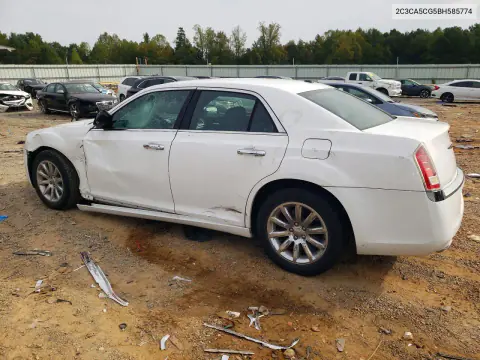 2011 Chrysler 300 Limited VIN 2C3CA5CG5BH585774 фото 2