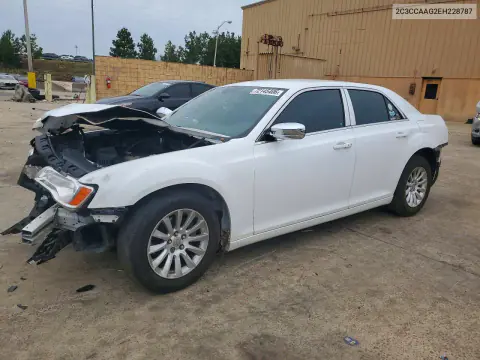 2C3CCAAG2EH228787 — 2014 Chrysler 300, Передняя часть, фото до ремонта