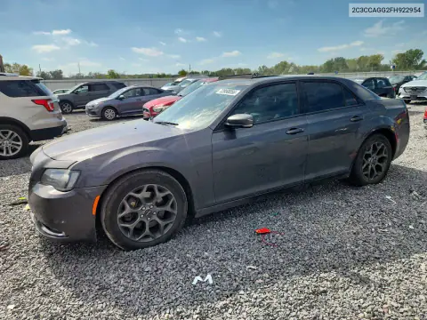 2C3CCAGG2FH922954 — 2015 Chrysler 300, Вандализм, фото до ремонта