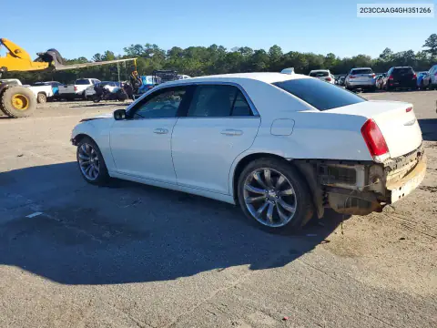 2C3CCAAG4GH351266 — 2016 Chrysler 300, фото 2 с аукциона Copart, Передняя часть
