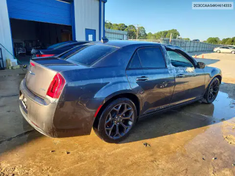 2C3CCAAG4KH614333 — 2019 Chrysler 300, фото 3 с аукциона Copart 15.10.2026, Передняя часть