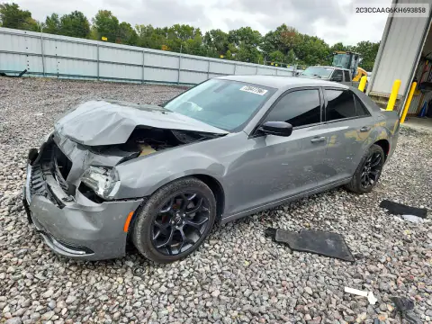 2C3CCAAG6KH693858 — 2019 Chrysler 300, Передняя часть, фото до ремонта