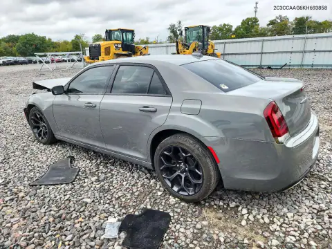 2C3CCAAG6KH693858 — 2019 Chrysler 300, фото 2 с аукциона Copart, Передняя часть