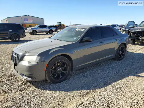 2C3CCAAG6KH590150 — 2019 Chrysler 300, Подтопление, фото до ремонта