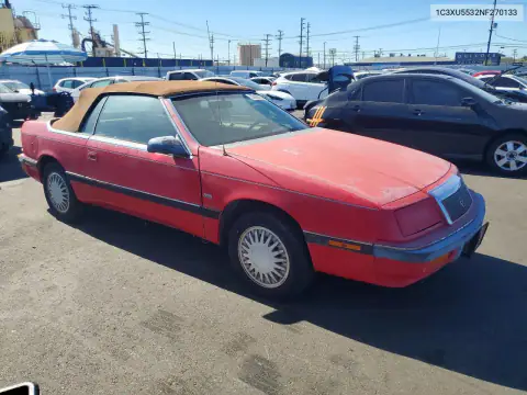1C3XU5532NF270133 — 1992 Chrysler LE Baron, фото 4 с аукциона Copart, Мелкие вмятины и царапины
