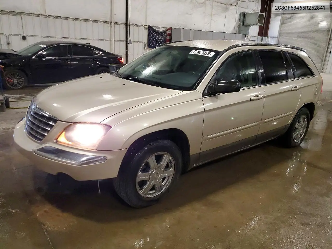 2C8GF68465R252841 Chrysler Pacifica 2005 — повреждение Передняя часть, фото до ремонта