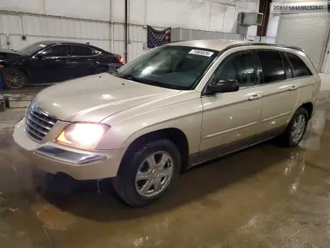 2C8GF68465R252841 — 2005 Chrysler Pacifica, Передняя часть, фото до ремонта
