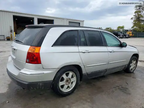 2C4GM68485R305336 — 2005 Chrysler Pacifica, фото 3 с аукциона Copart, Передняя часть