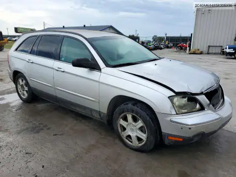 2C4GM68485R305336 — 2005 Chrysler Pacifica, фото 4 с аукциона Copart, Передняя часть