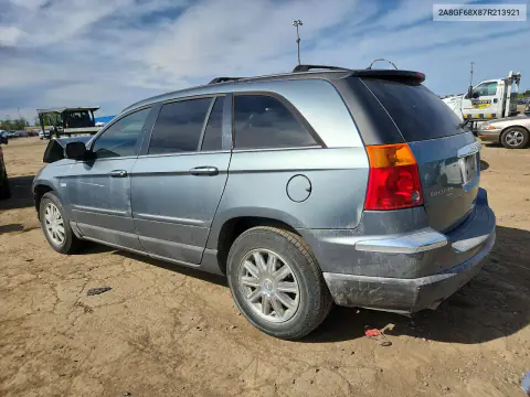 2007 Chrysler Pacifica Touring VIN 2A8GF68X87R213921 фото 2