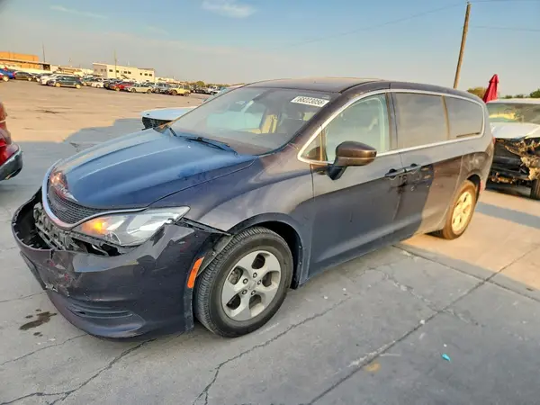 2C4RC1CG5HR597872 — 2017 Chrysler Pacifica, Передняя часть (Front End), фото до ремонта