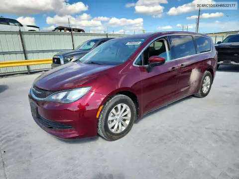 2C4RC1DGXHR522177 — 2017 Chrysler Pacifica, Мелкие вмятины и царапины, фото до ремонта