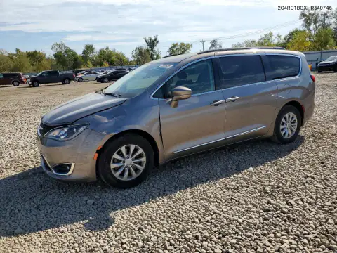 2C4RC1BGXHR540746 — 2017 Chrysler Pacifica, Передняя часть, фото до ремонта