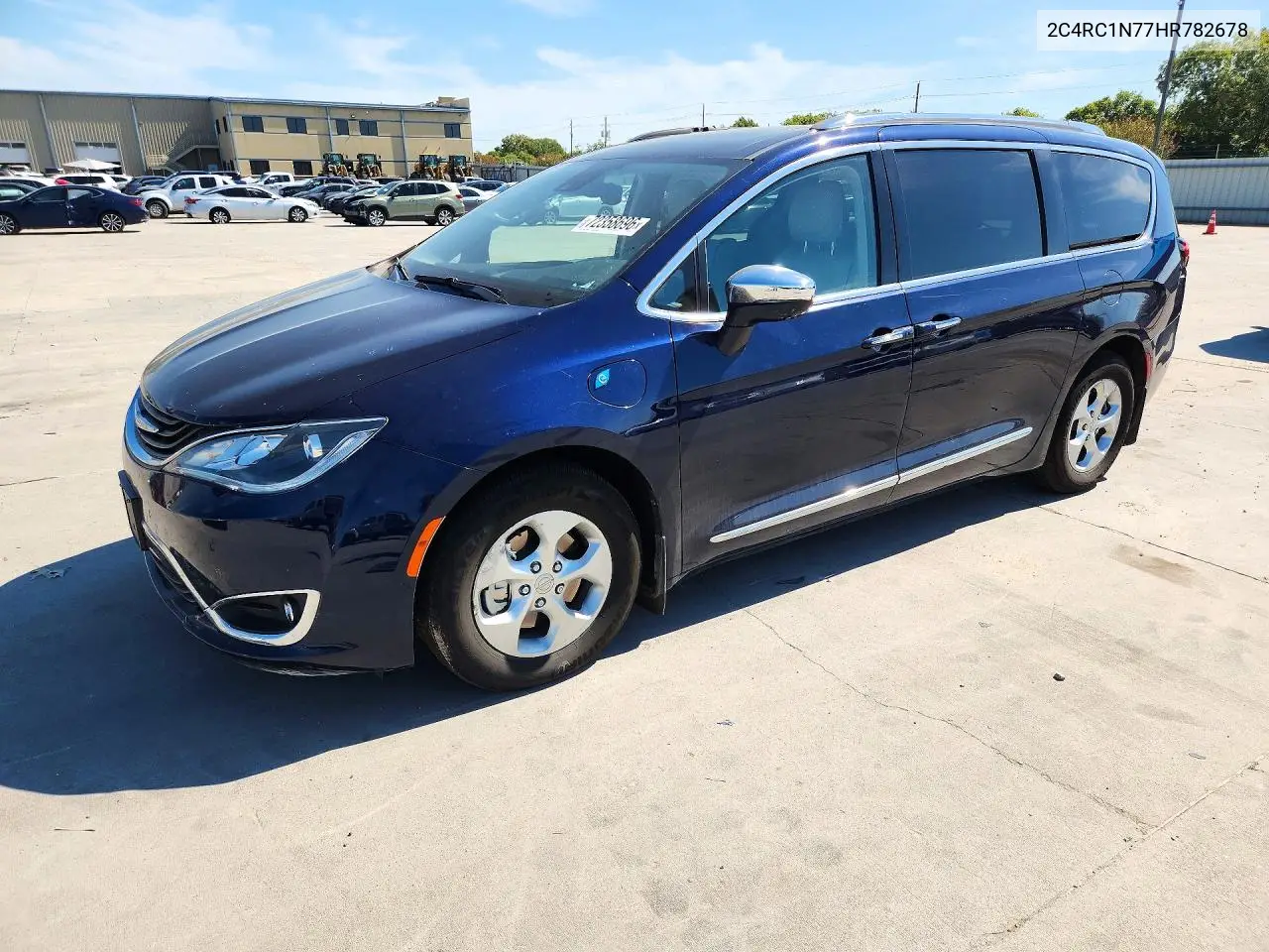 2017 Chrysler Pacifica Ehybrid Platinum VIN 2C4RC1N77HR782678 фото 1
