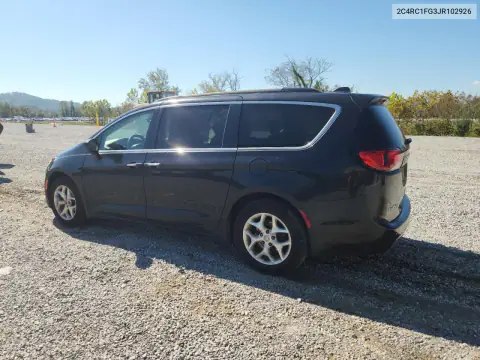 2C4RC1FG3JR102926 — 2018 Chrysler Pacifica, фото 2 с аукциона Copart, Мелкие вмятины и царапины