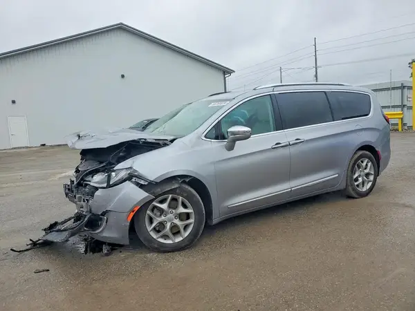 2C4RC1GG3LR144319 — 2020 Chrysler Pacifica, Передняя часть (Front End), фото до ремонта