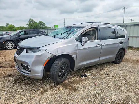 2C4RC1BG2MR532313 — 2021 Chrysler Pacifica, Передняя часть (Front End), фото до ремонта