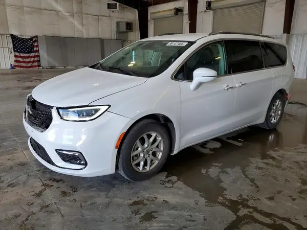 2C4RC1BG9MR574414 — 2021 Chrysler Pacifica, Передняя часть (Front End), фото до ремонта