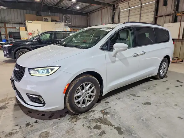 2C4RC1BG8MR588997 — 2021 Chrysler Pacifica, Град (Hail), фото до ремонта