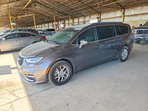 2C4RC1BG2NR115002 — 2022 Chrysler Pacifica, Передняя часть (Front End), фото до ремонта