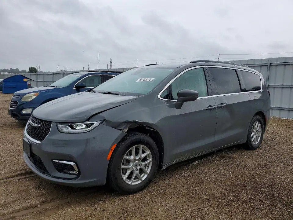 2C4RC1BG6NR215099 Chrysler Pacifica 2022 — повреждение Передняя часть, фото до ремонта