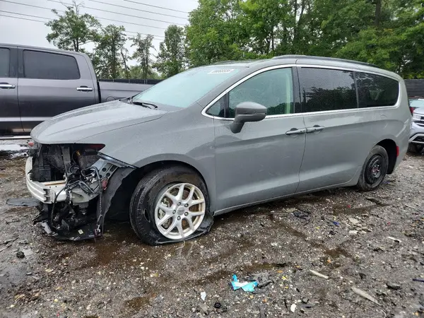 2C4RC1BG3NR233852 — 2022 Chrysler Pacifica, Передняя часть (Front End), фото до ремонта