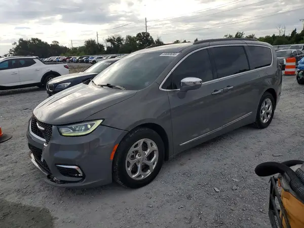 2C4RC1GG9NR110548 — 2022 Chrysler Pacifica, Передняя часть (Front End), фото до ремонта
