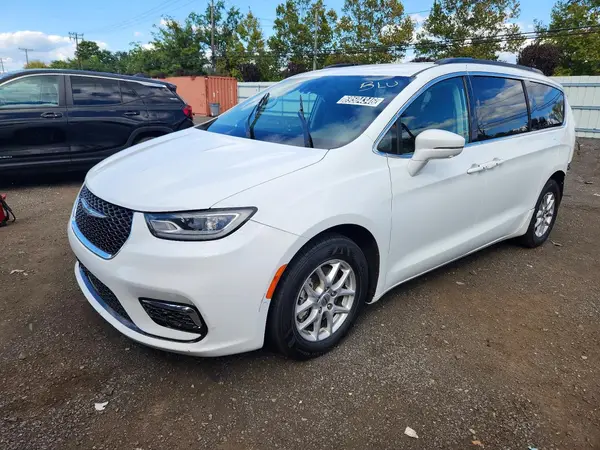 2C4RC1BG8NR213077 — 2022 Chrysler Pacifica, Задняя часть (Rear End), фото до ремонта