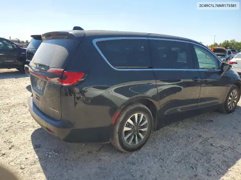 2022 Chrysler Pacifica Hybrid Touring L VIN 2C4RC1L76NR173581 фото 3