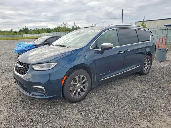 2C4RC1N73PR519103 — 2023 Chrysler Pacifica, Задняя часть (Rear End), фото до ремонта