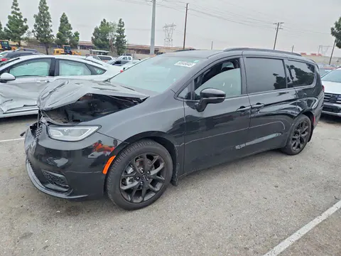 2C4RC1GG7PR570861 — 2023 Chrysler Pacifica, Передняя часть (Front End), фото до ремонта