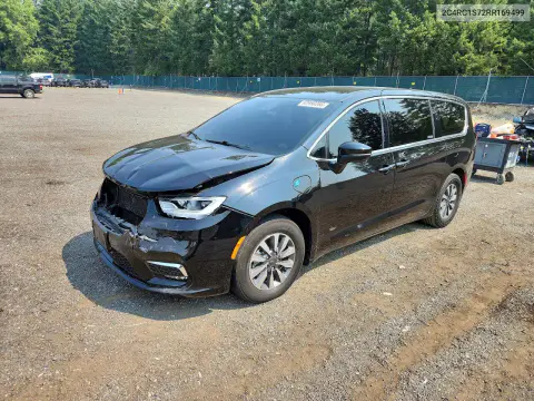2C4RC1S72RR169499 — 2024 Chrysler Pacifica, Передняя часть, фото до ремонта