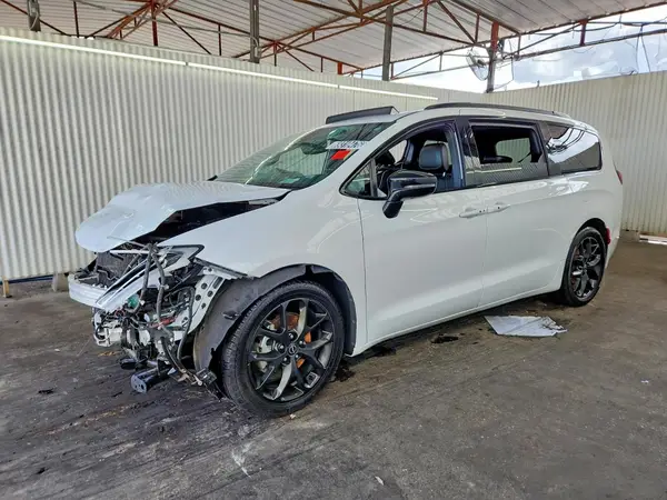 2C4RC1GG8SR539577 — 2025 Chrysler Pacifica, Передняя часть (Front End), фото до ремонта
