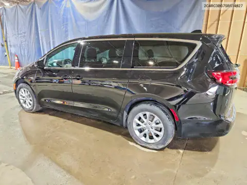 2C4RC3BG7SR514527 — 2025 Chrysler Pacifica, фото 2 с аукциона Copart 20.10.2026, Боковая часть